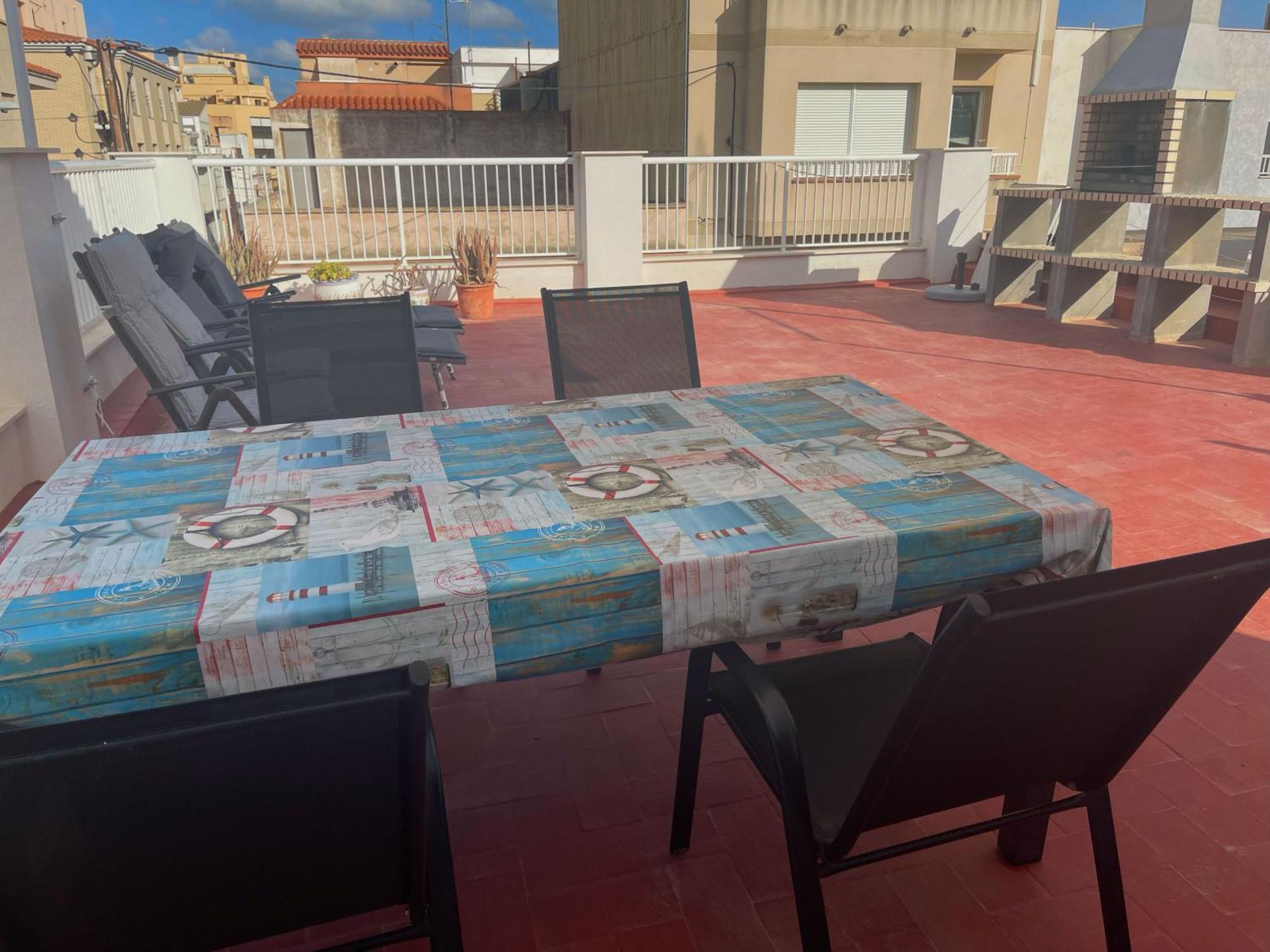 Sant Carlos de la Ràpita Lleida 25, Casa A Planta Baixa Amb Amplia Terrassa Equipada Amb Barbacoaヴィラ エクステリア 写真